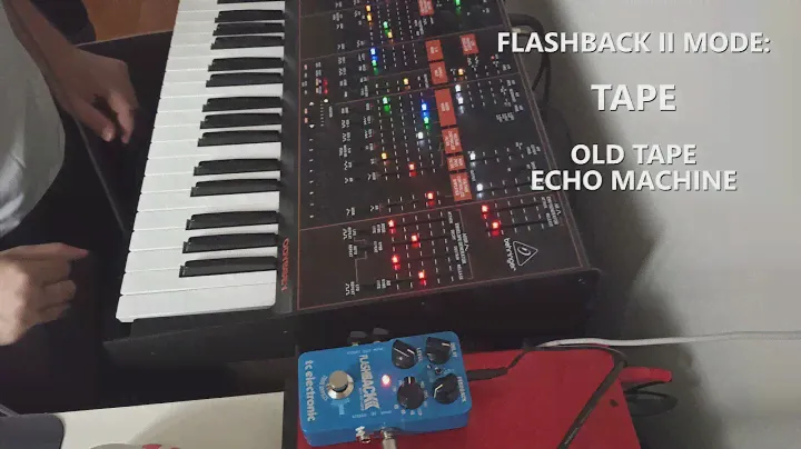 Behringer Odyssey with TC Flashback II - (Stereo) Test Part 2