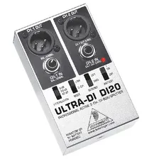 Behringer DI20 Ultra-DI Активный 2-канальный DI-бокс/сплиттер.