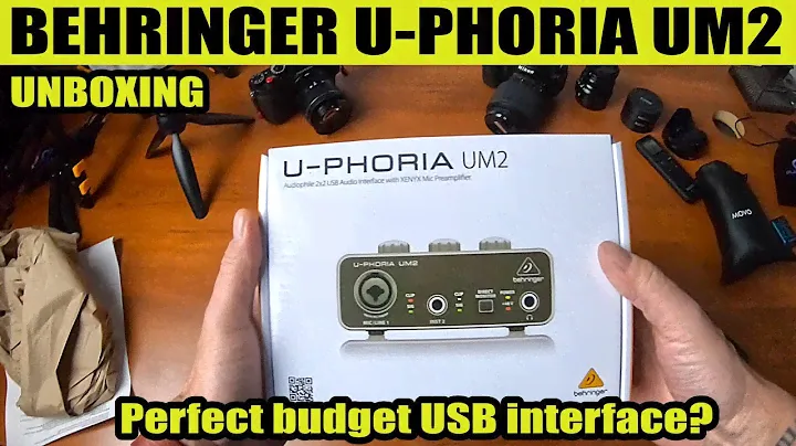 Распаковка Behringer U-Phoria UM2 и первые впечатления