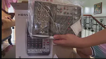 BEHRINGER XENYX q802usb | QUICK UNBOXING VIDEO