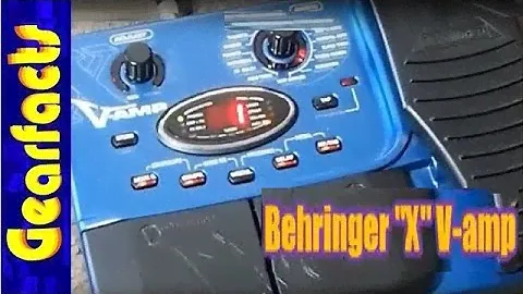 Демо и тур Behringer "X" V-amp