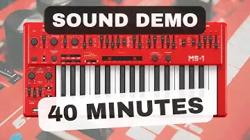 Behringer MS-1 ► Sound Demo [40 MINUTES]