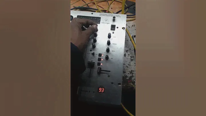 Behringer mixer  Repair dx 626