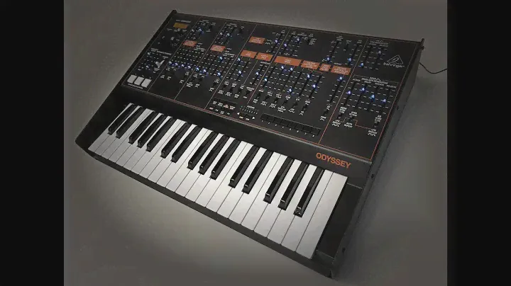 Behringer Odyssey - unboxing and first impressions, no talking - Philhelmon (2019)