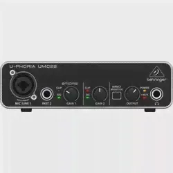 ЦАП Behringer U-PHORIA UMC22 цена, купить в Москве, отзывы, характеристики, обзор