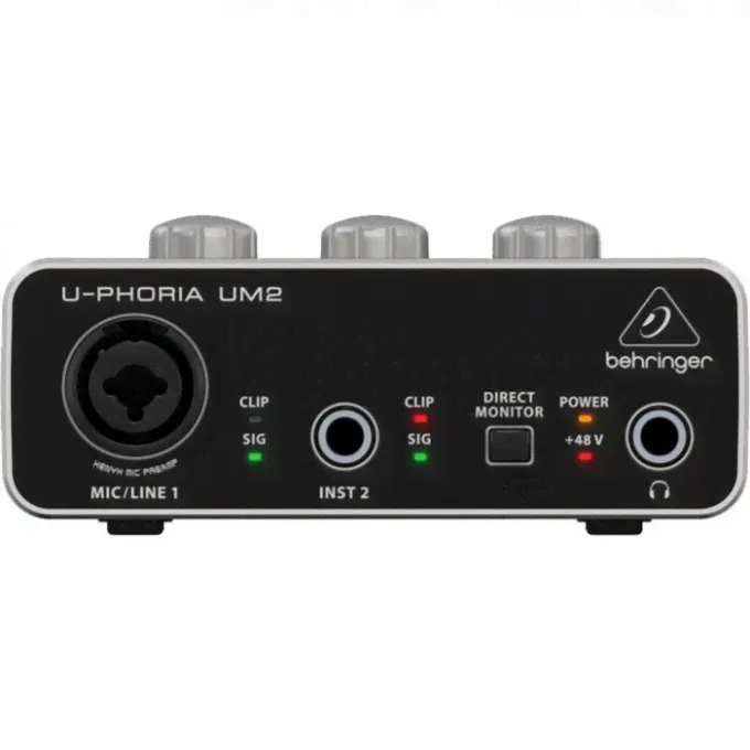 Behringer U-Phoria UM2 USB Аудио интерфейс-0