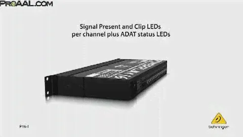 Behringer P 16 I