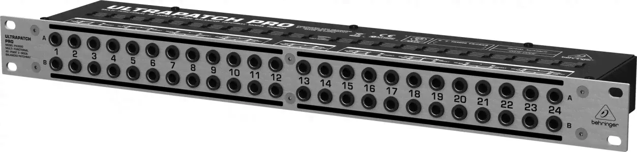 Behringer PX3000 Ultrapatch PRO патч панель 2 х 24