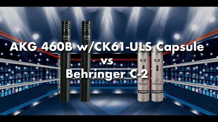AKG 460 B против Behringer C-2 по накладным расходам