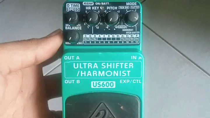 BEHRINGER ULTRA SHIFTER HARMONIST US600|Review Ceksound |