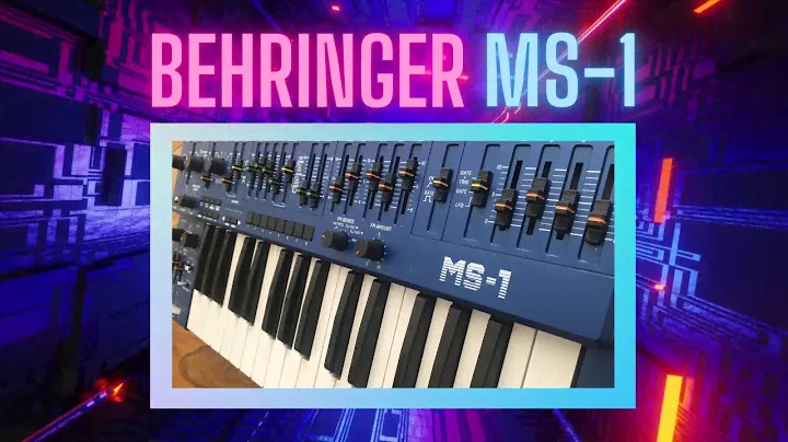 Behringer MS-1 analog synthesizer - The Ultimate FUNK demo