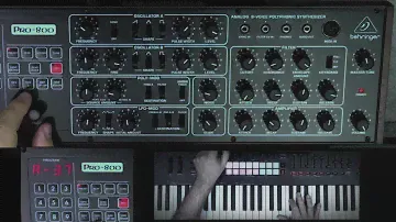 Behringer Pro 800 Patches. Dry and with Effects No talking.