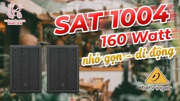 Loa Passive SAT 1004 - loa lắp đặt cho phòng thu, nhà hàng, phòng tập thể dục,... | Hoàng Bảo Khoa