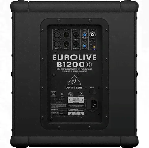 Акустическая система BEHRINGER B1200D Сабвуфер Активный-1