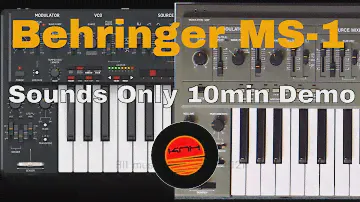 Behringer MS-1 Demo "Sounds Only"