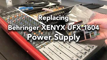 Why my Behringer mixer died and how I fixed it.