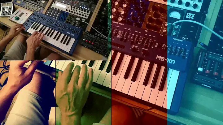 Behringer MS 101 a little Funky Demo / Behringer MS-101 Sound Demo