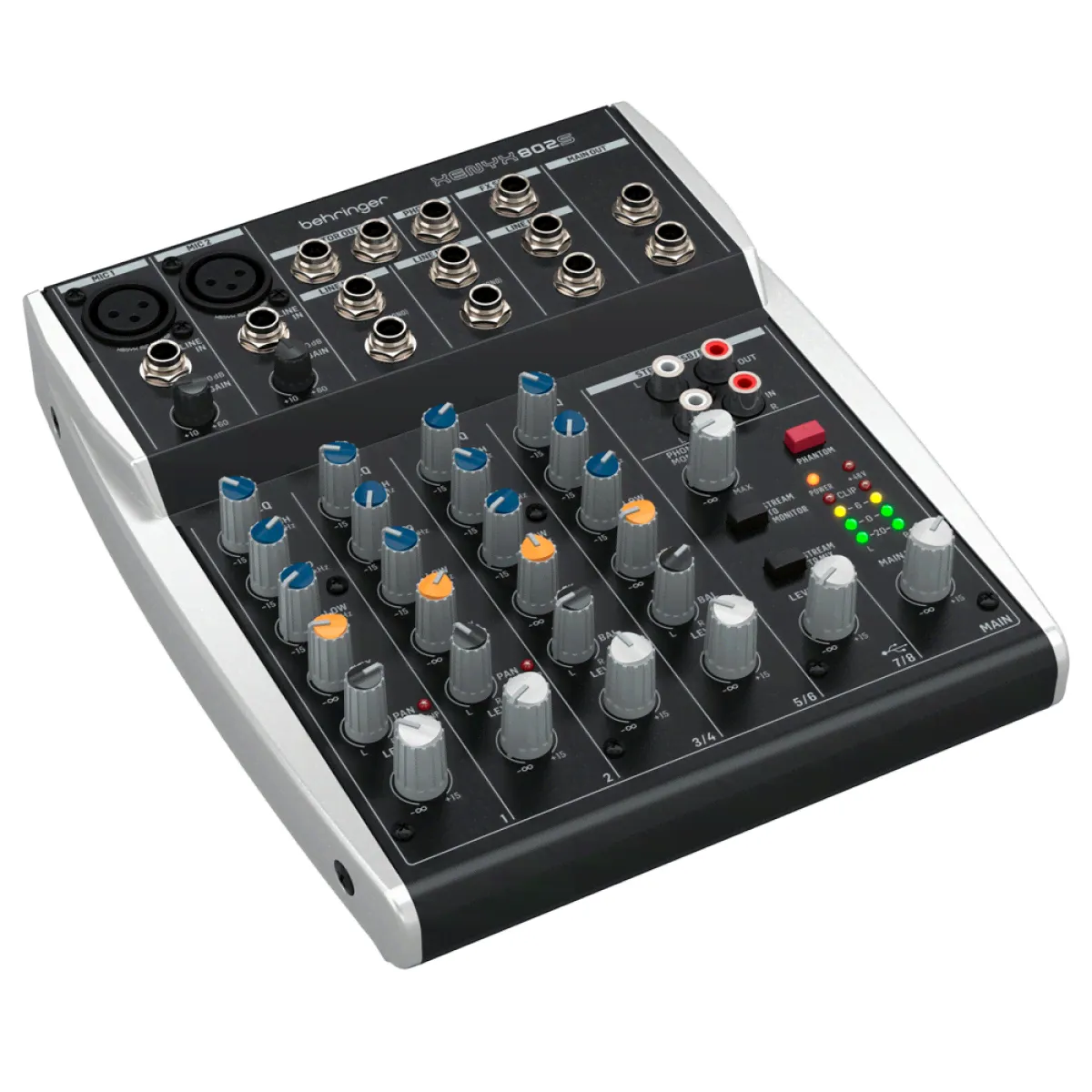 Behringer Xenyx 802S 8-канальный аналоговый микшер-2