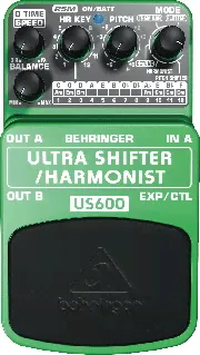 Педаль эффектов смещения тона BEHRINGER US600