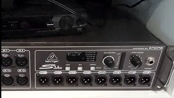 A BEHRINGER S16 PROBLEM