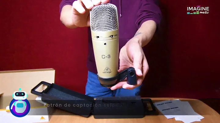 Unboxing Behringer C3 • Micrófono de condensador de estudio de doble diafragma.