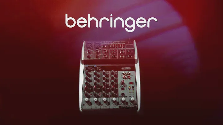 Behringer XENYX Q802USB USB Mixer | Gear4music demo
