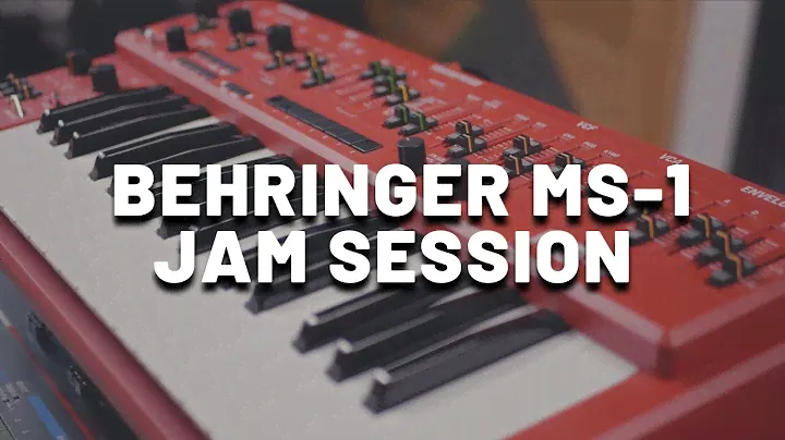 Jam session with Behringer MS-1