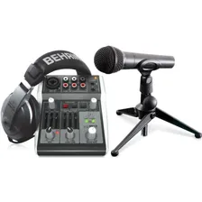 Студийный комплект для звукозаписи Behringer PODCASTUDIO 2 USB