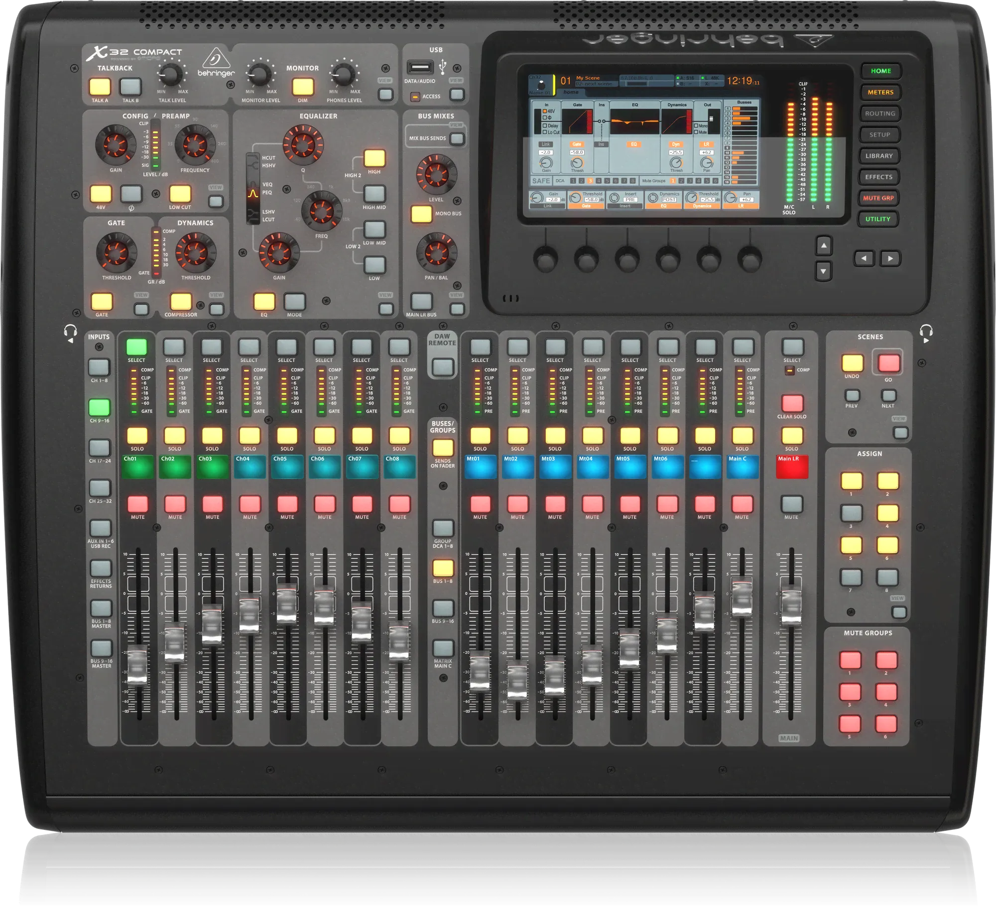 Микшер цифровой Behringer X32 COMPACT