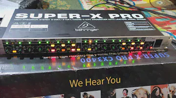 crossover behringer CX3400 suara bening