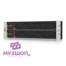 Behringer FBQ6200HD - 31-полос. 2-кан. графич. эквалайзер с FBQ системой обнаружения обратной связи