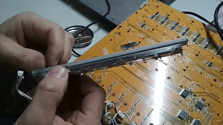 Behringer X32. Замена фейдеров.